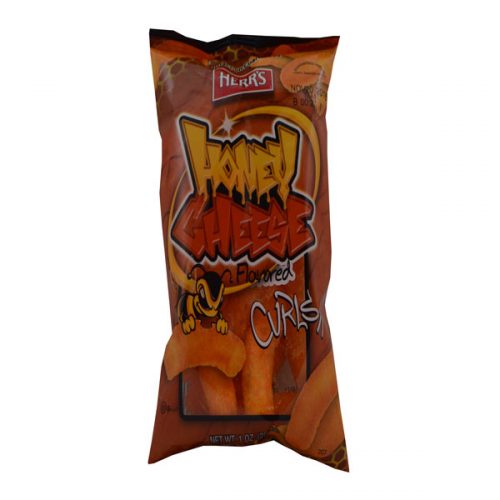 Herrs Honey Cheese Curls Maskas 6400