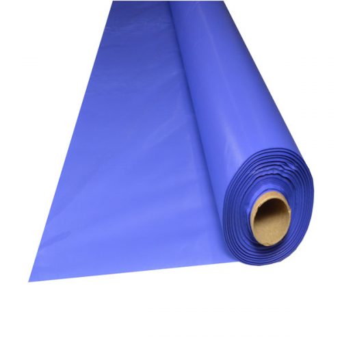 Navy Blue Plastic Table Cover Roll 40" X 300' Maskas