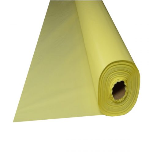 Yellow Plastic Table Cover Roll 40" X 300' Maskas