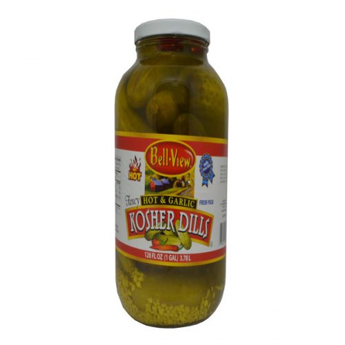 BellView Whole Hot & Garlic Pickle Maskas
