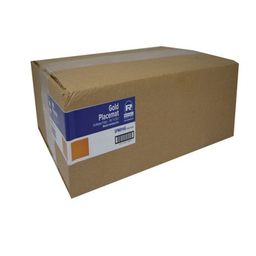 Gold Paper Placemat Maskas